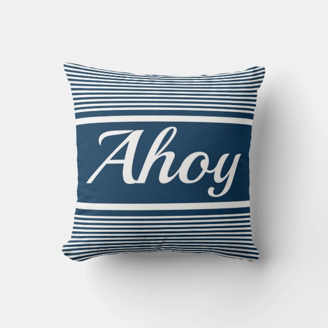 Coussin Ahoy (Recto)