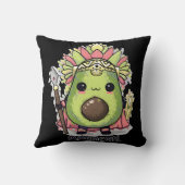 Coussin Ahuacatl Aztec Warrior Avocado (Verso)