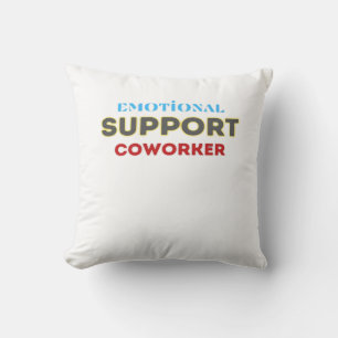 Coussin Aide émotionnelle Coworker, Cadeau Coworker, Cowor