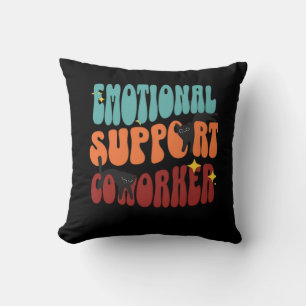 Coussin Aide émotionnelle Coworker Chat Classic