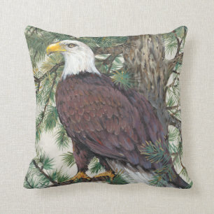 Coussin Aigle à tête blanche