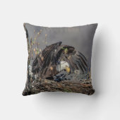 Coussin Aigle avec son bébé (Verso)