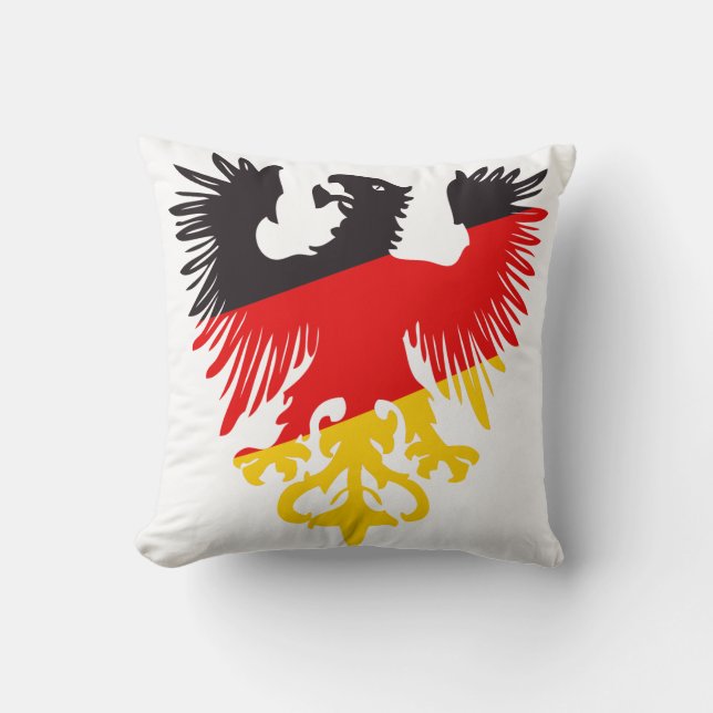 Coussin Aigle noir allemand (Recto)