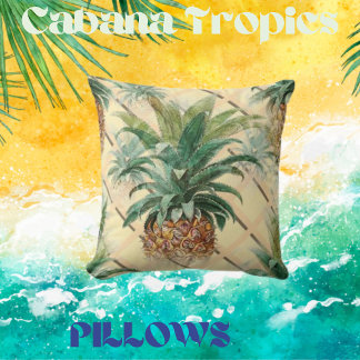 Coussin Aiguille à thème été