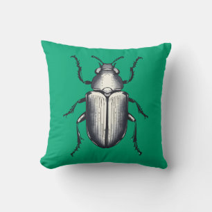 Coussin Aiguilles avec initiales