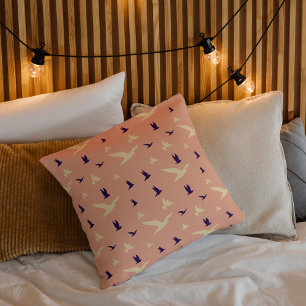Coussin "Ailes de la liberté" inspirées par les oiseaux