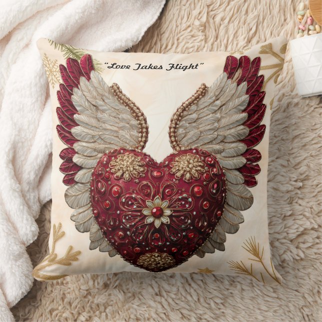 Coussin "Ailes de Pure Romance" (Couverture)