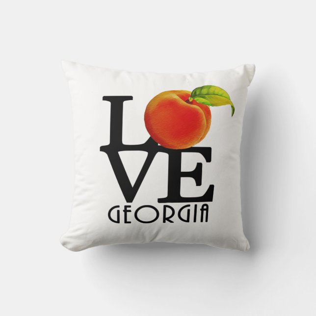 Coussin AIMER LA Géorgie (Recto)