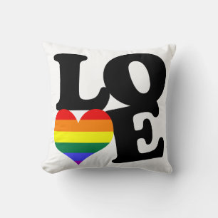 Coussin Aimer Rainbow Pride