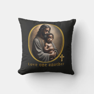 Coussin Aimez les uns les autres
