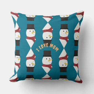 Coussin Aimez-vous Maman Unique Luxe Vivre Jeu d'Oreillers
