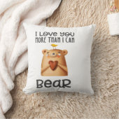 Coussin Aimez-vous plus Ours (Couverture)