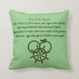 Coussin Ainsi tourne la roue du temps