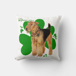 Coussin Airedale Terrier St Paddy