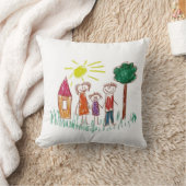 Coussin Ajouter l'oeuvre de votre enfant à cette oeuvre (Couverture)