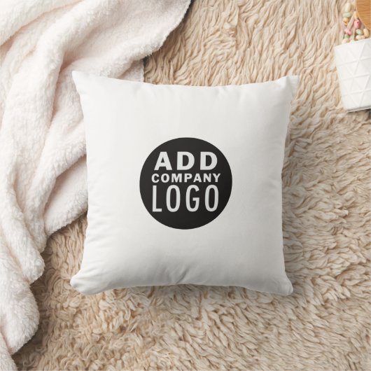 Coussin Ajouter Un Logo Entreprise Promotion (Couverture)