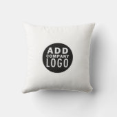 Coussin Ajouter Un Logo Entreprise Promotion (Verso)