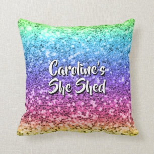 Coussin Ajouter Un Nom Changer Tout Texte Qu'Elle Partage 