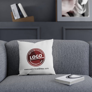 Coussin Ajouter un propriétaire de logo professionnel Prom