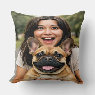 Coussin Ajouter une photo de Bouledogue Français Personnal