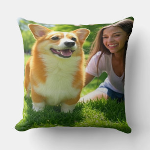 Coussin Ajouter une photo pour animaux de compagnie Person