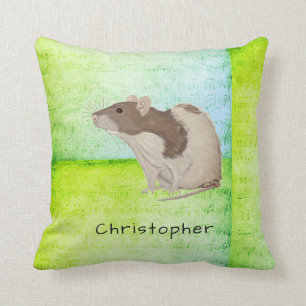 Coussin Ajoutez votre conception nommée de rat