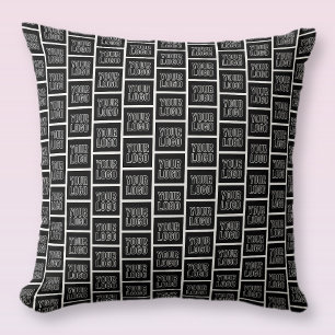 Coussin Ajoutez votre logo d'entreprise, photo ou design t