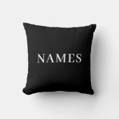 Coussin Ajoutez Votre Nom (Recto)