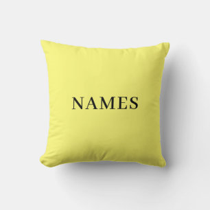 Coussin Ajoutez Votre Nom