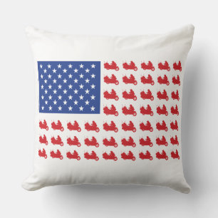 Coussin ALÉA-Drapeau À Cycle Automobile