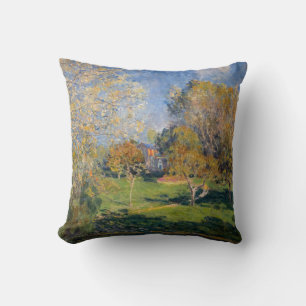 Coussin Alfred Sisley - Le Jardin de Hoschede, Montgeron