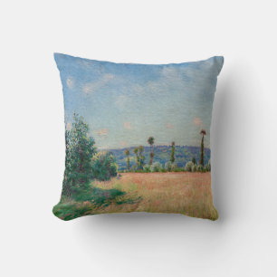 Coussin Alfred Sisley - Les prairies de Sahurs au soleil d