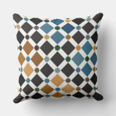 Coussin Alhambra Baby Pillow – Soft Geometric Square Patte (Verso)