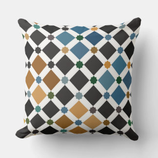 Coussin Alhambra Baby Pillow – Soft Geometric Square Patte