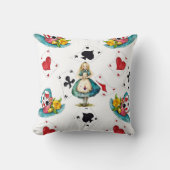 Coussin Alice au pays des merveilles (Recto)