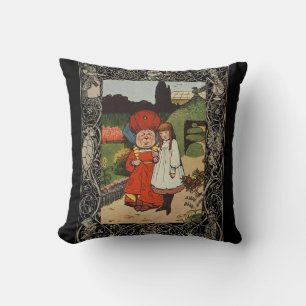 Coussin Alice Au Pays Des Merveilles Deuxième De Quatre Co