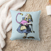 Coussin Alice au pays des merveilles Un livre sur le Fairy (Couverture)