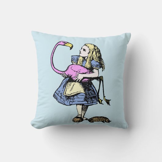 Coussin Alice au pays des merveilles Un livre sur le Fairy (Recto)