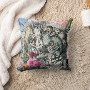 Coussin Alice Classique Merveilleux Dodo Art Tenniel