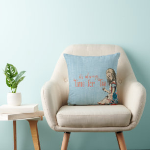 Coussin Alice Time For Tea
