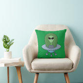 Coussin Alien dans son petit vaisseau spatial (Chaise)