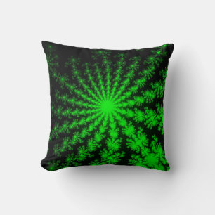 Coussin Alien Fractal Burst