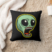 Coussin Alien hurlant (Couverture)