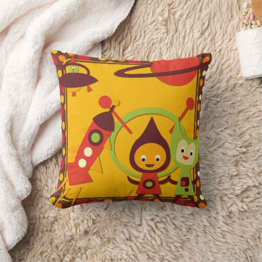Coussin Alien Invasion (Couverture)