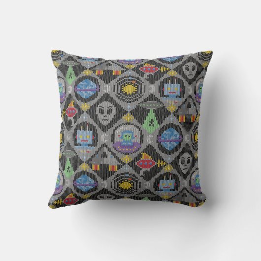 Coussin Alien mignon (Verso)