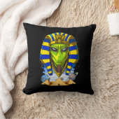 Coussin Alien Pharaon Egypte Tutankhamun Ancien Annunaki (Couverture)