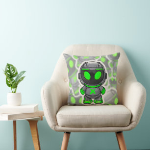 Coussin Alien robotique