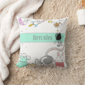 Coussin Aliens de l'espace extra-atmosphérique (Couverture)