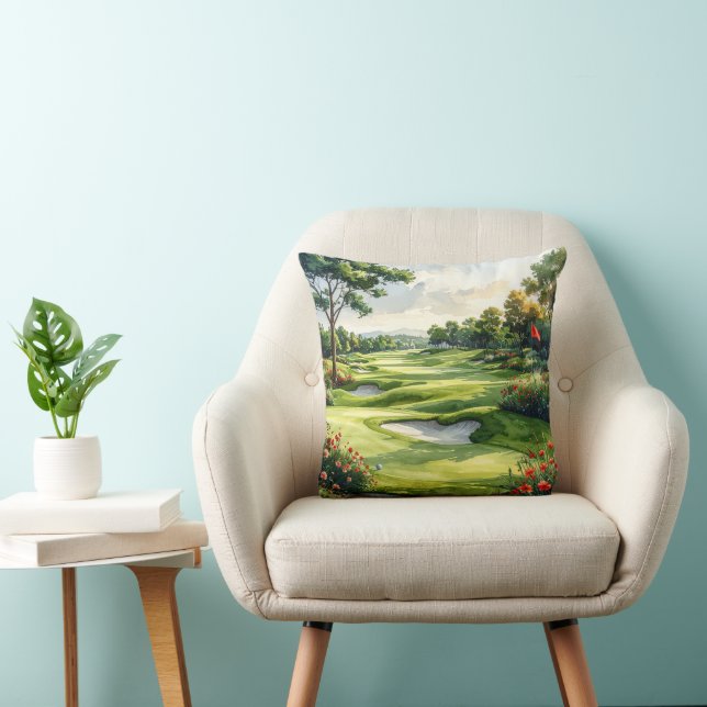 Coussin Allée de golf (Chaise)