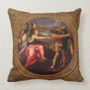 Coussin Allégorie de vitesse, de labeur et d'exercice, du